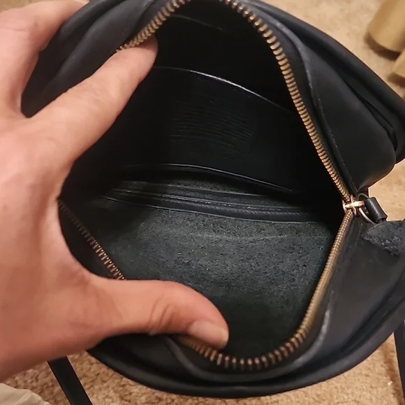 Coach Vintage Kimball Leather Half Moon Crossbody Bag - Picture 3 of 12